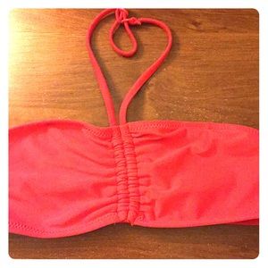 Orange bathing suit top